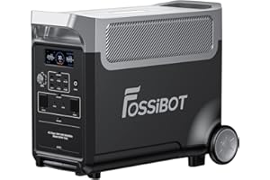FOSSiBOT F3600 Pro Przenośna stacja zasilania Power Station z 3840Wh Baterią Wyjście 3600W Solar generator do użytkowania na kempingu, w kamperach