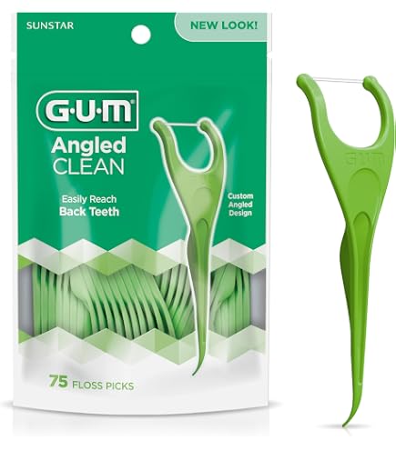 GUM EASY-FLOSSERS | Floss With Handle | Removes Plaque And-687170