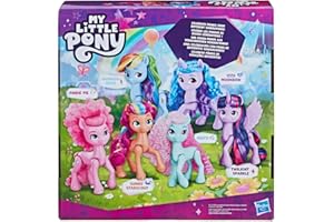 My Little Pony Freinds Rainbow Zestaw Figurek, Wielokolorowy, 14 cm