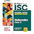 Arihant 20 Years 2024-2005 ISC Chapterwise - Topicwise Question Bank Mathematics Class 12