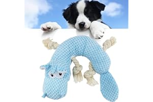 BINYI Hundespielzeug Große Hunde Kuscheltier Hund Kauspielzeug für Hunde Robust Plüschtier Welpenspielzeug Welpen Spielsachen Interaktives Hundespielzeug ​Plüsch mit Quietscher für Kleine Groß Hund