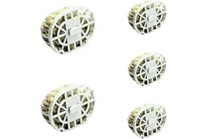 Moondown Farm Bird Nesting Material Holders Pre Filled with Coconut/Jute/Cotton Mix for Canaries, Budgie, Finch