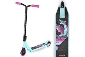 Movino Tyro Monopattino Scooter Professionale Scooter Per Bambini Cuscinetti A Sfera ABEC9 Ruote Da 100 mm Monopattino Freestyle Y-BAR Manubrio Base in Alluminio 6061 Leggero 2,90 kg