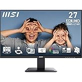 MSI 27" PRO MP273U Kurumsal Monit&ouml;r, UHD, 16:9, Flat, IPS 60Hz,4ms, Adaptive-Sync