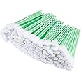 200 Pieces Foam Cleaning Swab Sticks Foam Tip Cleaning Swabs Sponge Stick for Inkjet Printer, Print head, Camera, Optical Lens, Optical Equipment (Square Tip)