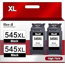 Cartuccia PG 545 XL Nero Per Canon Pixma MX490 MX495 IP2850 (2 Nero, 2 Pezzi - Foto 12