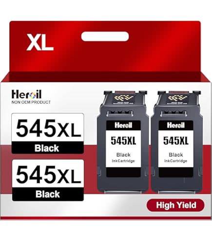 Cartuccia Di Inchiostro Canon PG-545XL - Nero, Alta Capacità, Per Stampanti PIXMA TR, IP, MX, MG, TS - Foto 10