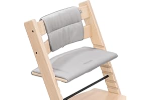 Stokke Tripp Trapp Cushion, Anthracite - Compatible with All Tripp Trapp Chairs & Baby Sets - Liquid, Stain & Dirt Resistant