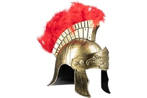 Funidelia Casco de centurión romano para hombre y mujer. Accesorios de disfraces para adultos