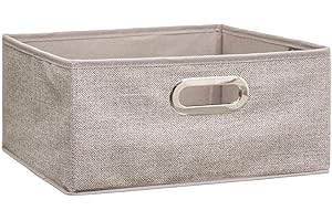 5 FIVE SIMPLY SMART 5five - cesta de tela "mix n modul" 31x15cm beige jaspeado