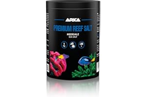 MICROBE-LIFT ARKA Premium Reef Salt - 1 kg - Qualitäts-Meersalz für optimale Korallenpflege in Meerwasseraquarien, schnell löslich, unterstützt langfristiges Korallenwachstum und Gesundheit.