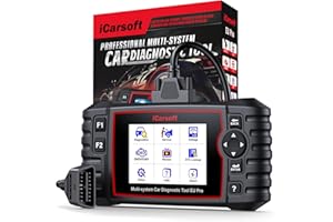 OBD2 Scanner Diagnostic Tool, iCarsoft EU Pro (2025) Car Code Reader, All System in-Depth Scan, Battery Test, Live Data Graph, with Oil Reset, EPB,D-P-F Regen, BMS, ETC, SAS, ABS, Injector Coding