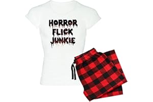 CafePress Horror Flick Junkie Women's Light Women's PJs
