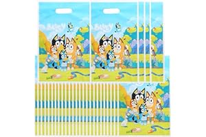 PTYDECTA Bolsas de Regalo Cumpleaños 50 Piezas Bolsas Regalo Cumpleaños Infantil, Fiestas Halloween (H)