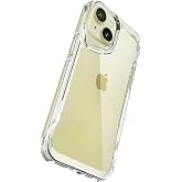 Minesk iPhone 15 i&ccedil;in Defend Serisi Kristal Berraklığında Ultra Şeffaf Arkası Sert Polikarbonat Kenarları Yumuşak Silikon Sup