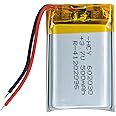 Electronic Spices 500mAh 3.7V Single Cell Rechargeable LiPo Battery (HCY-602030)