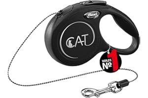 Flexi, Nowa smycz klasycznego modelu, wersja sznurkowa, nowoczesny i ergonomiczny kształt, zaawansowany system prowadzenia, wysuwana smycz, wyprodukowana w Niemczech, czarny, XS - 3m