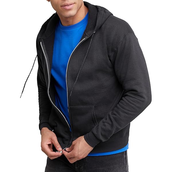 Gary Com Men's Heavyweight Sherpa Hoodie – Full Zip, Fleece Lined, Thick Winter Jacket (Navy, X-Large)