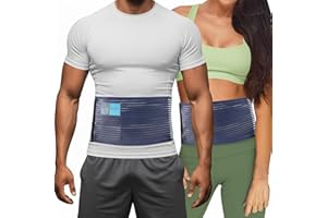 ‎EVERYDAY MEDICAL Alltägliche medizinische Nabelhernie Gürtel - für Damen und Herren - Übergröße Bauchhernie Binder für Bauchnabelbruch Hernie Unterstützung - für Inzisional, epigastric, ventral, Leistenhernie - L/XL