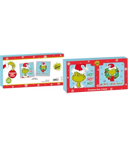 Grüffelo Weihnachtskarten-Set – 32 Karten, 4 Designs, Inkl. Umschläge, FSC-zertifiziert