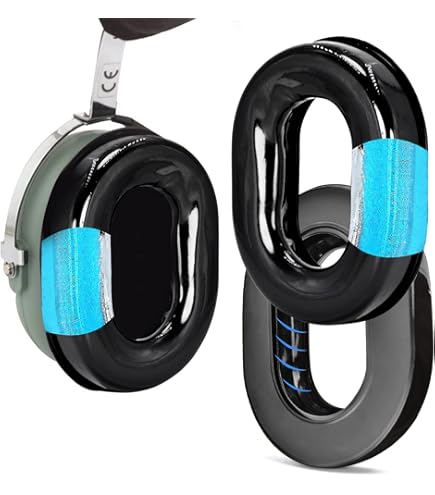 Earrock Coussinets De Rechange Pour Casques D'aviation David Clark H10