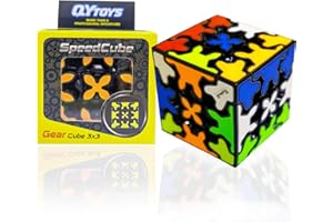 SHONCO Cubo MáGico,Gear Cube, Speed Cube,Cubo mecánicos Giratorio 360 Grados,Adecuado para Juegos de Rompecabezas de Desarrollo Cerebral, NiñOs y Adultos