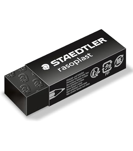 STAEDTLER 3 Stück Radiergummis Rasoplast 526 B40 weiß STAEDTLER 3 Stück Radiergummis Rasoplast 526 B40 weiß