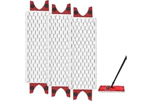 DLAIMI 3 Pièces Serpillere Recharge Compatible with Vileda Ultramax, Housse de Coussin de vadrouille en Microfibre pour Tous Les sols durs pour Machine à Laver
