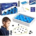 Magnetic Chess Game,Family Board Games Set for Kids and Adults,Strategy Table Top Magnet Game for Kids Puzzle Thinking Magnetic Chess Board for Christmas Birthday Gift (Rope & Sponge)