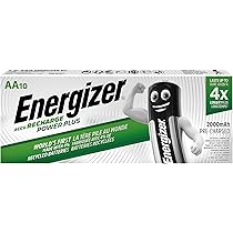 Energizer Rechargeable AA NiMH E² Batteries (4) [EVENH15BP-4 - View #6