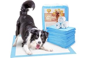 Pleasantsong Puppy Pads, 90 x 60 cm Large Puppy Training Pads , Super Absorbent Disposable Dog Pads, Leak-Proof Pet Pads Incontinence Dog Pee Pad for Toilet, Training - 25 Pack