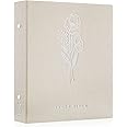 Lanpn Photo Album 6x4 Slip in, Linen 400 Pockets Photo Albums Holds Portrait Only 10x15cm Picture Beige
