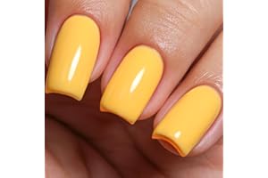 Imtiti Gel Nail Polish, 1 x Candy Yellow Soak Off UV LED Gel Polish, Durable, Nail Art Manicure Salon DIY at Home for Spring and Summer (0.34 Fl Oz-964)