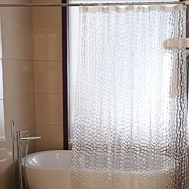 24 Crochets De Rideau De Douche En C - Accroche Solide Et Glisse Facile | Blanc Pratique