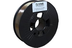 STM SCHWEIßTECHNIK Edelstahl Schweißdraht VA V2A 308L 1.4316 0,8mm 0,5-15kg MIG MAG Niro Inox STM, Größe: Ø0,8mm D200 5kg