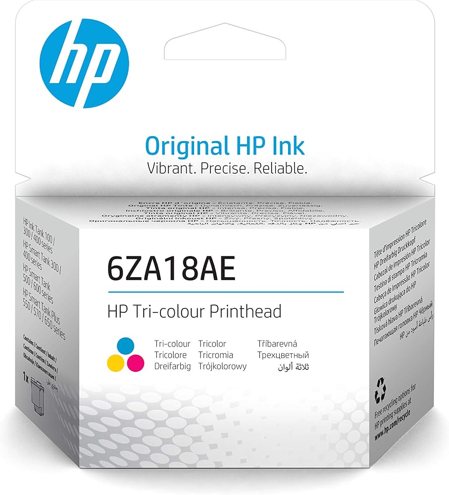 HP 6ZA18AE Üç Renkli Baskı Kafası (6ZA18AE)