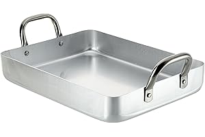 Lacor 20540F Plat à Rôtir 40 cm 20540F, Argent