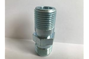 TEZLA Vanne de raccordement à gaz de conversion Rangemaster ou Falcon LPG 1,27 cm mâle x 1,27 cm mâle