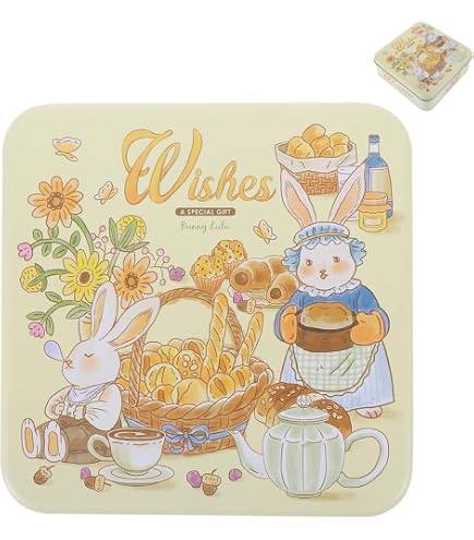 Städter Scatola Per Dolci In Latta, Diametro 22 Cm, Bianca Con Scritta 'Enjoy The Little Things'