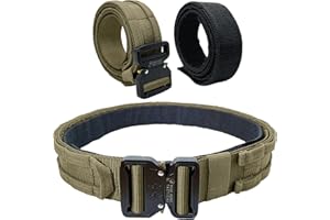 Bear Armz Tactical Kampfgürtel V2 – Molle Riggers, Einsatz- und Innengürtel für Militär-, Reichweiten- und Trainingsanwendungen