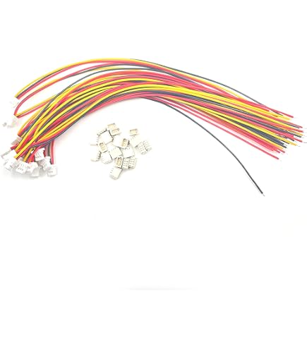 10Sets Micro Mini JST 2.0 PH Connecteur Mâle Femelle 2/3/4/5/6/7/8/9/10 broches avec fils Câbles Prise 300MM 26AWG | FR