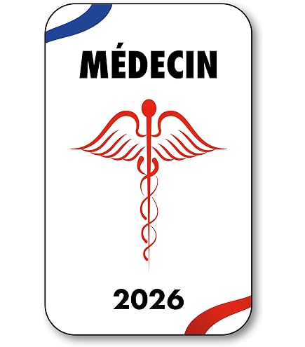 Support Pour Caducée Médical à Double Ventouse - Plaque Protectrice 10x15 Cm, Noir