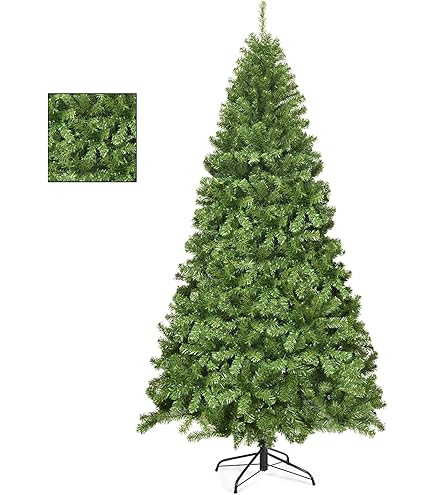 COSTWAY Potloodkerstboom van 150, 180 of 210 cm hoog