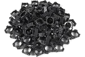 AOICRIE 100Pcs 18650 Batteriehalter, 18650 Li-Ionen Batteriehalter, Ständer zylindrische Batteriepackhalterung