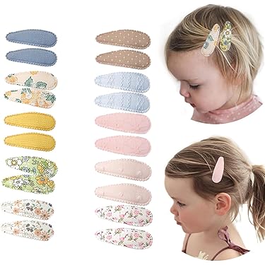 Fermagli Per Capelli Tiny Bow - 20 Pezzi Antiscivolo Per Bambine, Colorati, Ideali Per Capelli Sottili - Foto 2