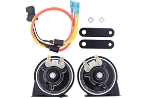 HouYeen, corno per lumaca bicolore, 12 V, 3,5 A, 110 DB, per Fiesta Focus Kuga Mondeo B-Max C-Max S-Max