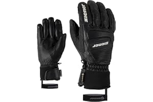 Ziener Guard GTX Grip PR rękawice narciarskie/do sportów zimowych dla dorosłych, wodoodporne, oddychające, Gore-tex, Primaloft, skórzane, do biegania wyścigowego