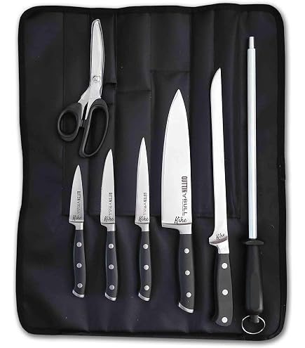 Obsidian - Coltello Da Cucina - Kitchen Knife Set - Presentazione Dei Coltelli Da Chef Obsidian Custom Made Range Traditional Craft Acciaio Specializzato Giappone