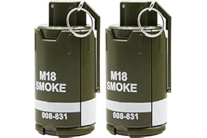 Gunyoo M18 Granate Spielzeug Kunststoff Handgranaten Spielzeug für Outdoor CS Spiel Cosplay Requisiten Geschenk 14+