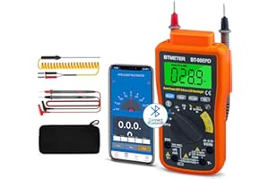 BTMETER BT-90EPD Hochspannungs Multimeter Auto Ranging Multi-Tester 4000 Counts Data Logging on Mobile Phone for AC/DC Voltage Current Resistance Temperature